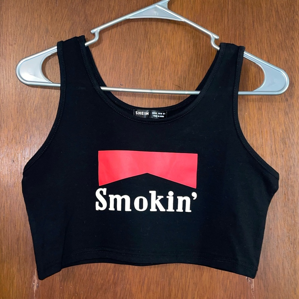 SHEIN Tank Crop Smokin’